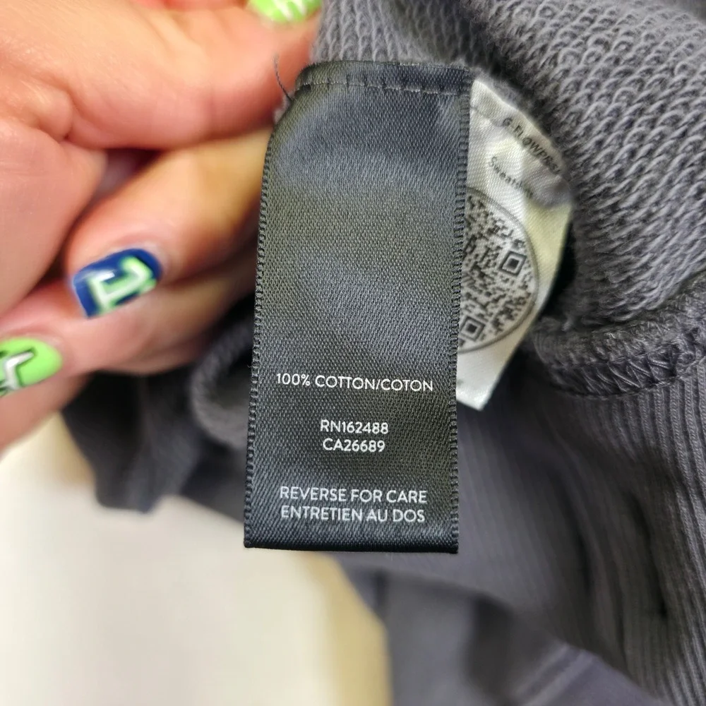 Good Man Brand Quarter Zip‎ Pullover Mens L Gray Minimalist Athleisure Preppy